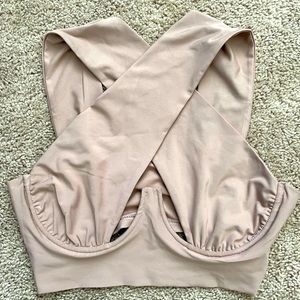 Cross Neck Halter Top